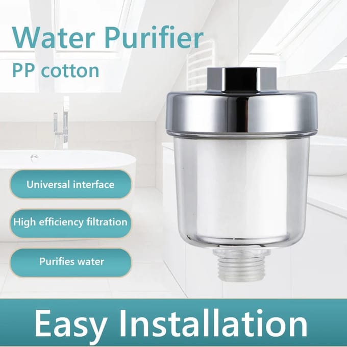 Kraanfilter - 4Filters - Waterbesparend - Universeel - 99%Kranen - Wit