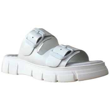 Sandalen met sleehak MTNG Mustang 48770 Blanco