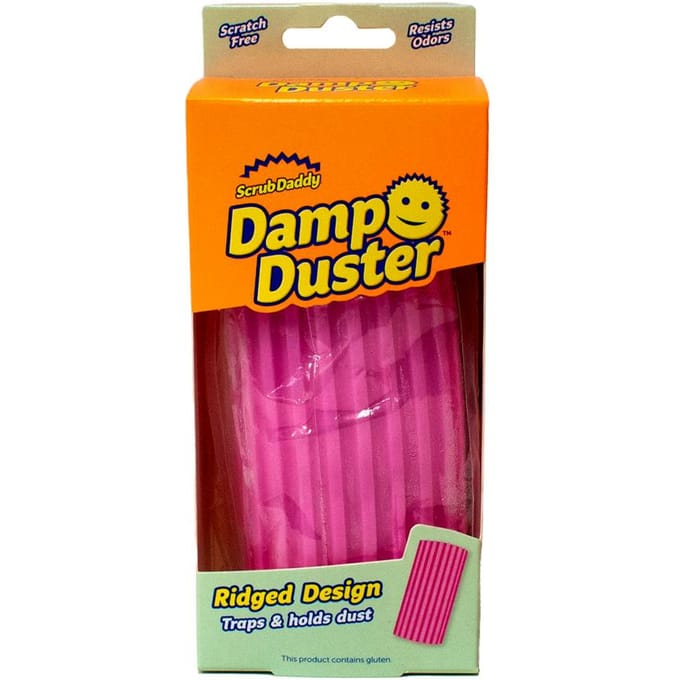Scrub Daddy Scrub Daddy Vochtig Stof Roze 1 st