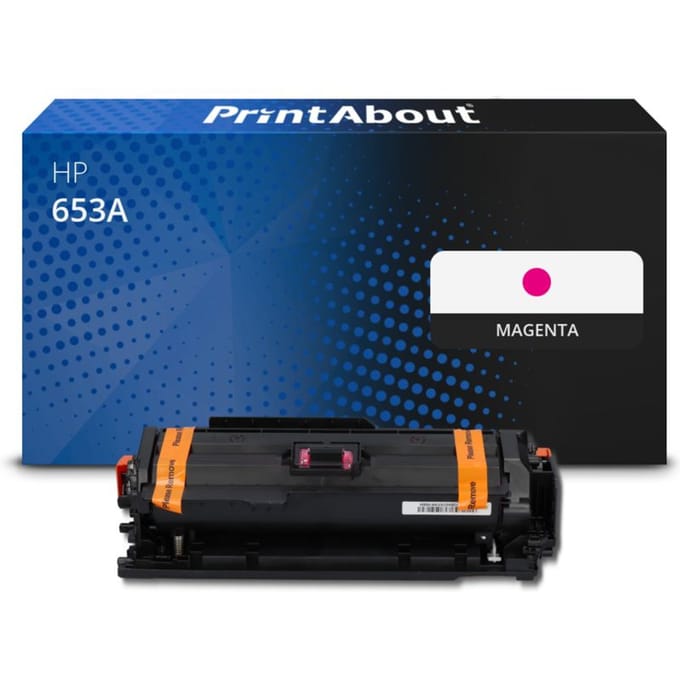 PrintAbout huismerk Toner 653A (CF323A) Magenta Geschikt voor HP