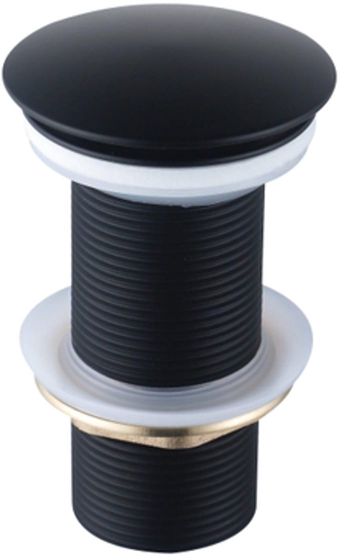 FugaFlow Eccelente Acces - verlengde afvoerplug - mat zwart