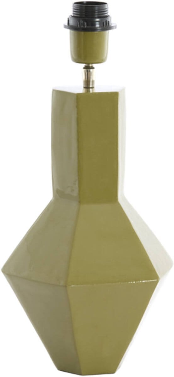 Tafellamp - groen - CALIRA - metaal - losse armatuur - E27 - 8317069 - Light & Living