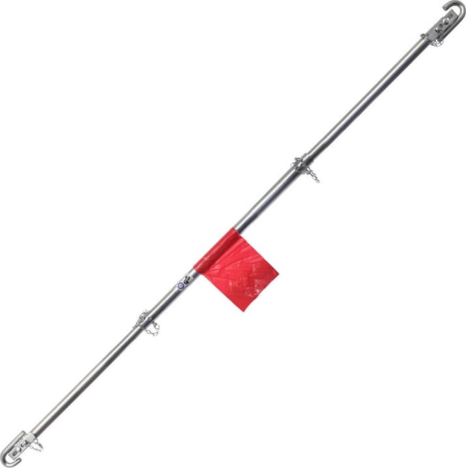 Carpoint Sleepstang 2000 kg – 180 cm – 3-Delig – Veilig Slepen – Compact Opbergbaar
