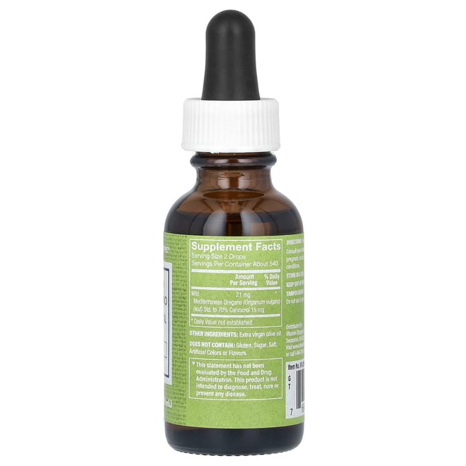 Extra Kracht, Oregano Olie, 30 ml (1 fl oz) (21 mg per portie)