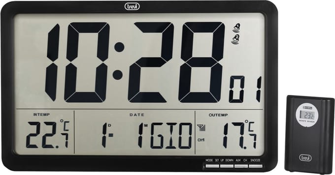 Trevi OM 3560 RC Zwart LCD Batterij/Accu