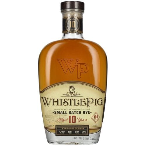 WhistlePig Whiskey WhistlePig 10 Years Old SMALL BATCH Rye Whiskey 50% Vol. 0,7l