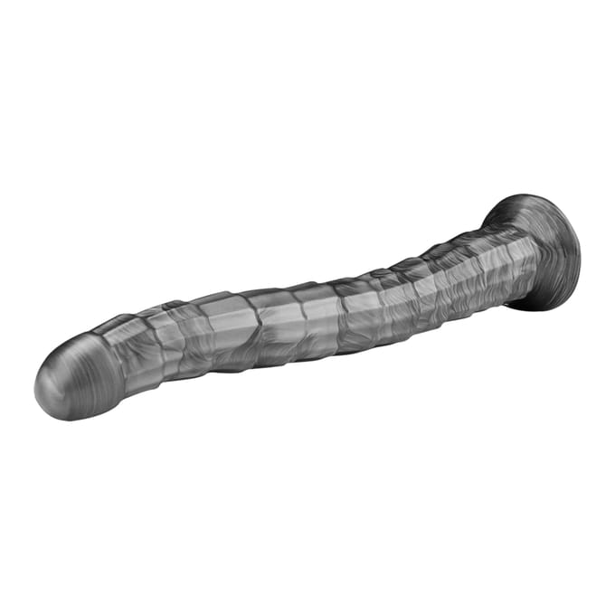 LoveToy - 14,5"King Sized Vibrating Vibrax Slider - Zilver