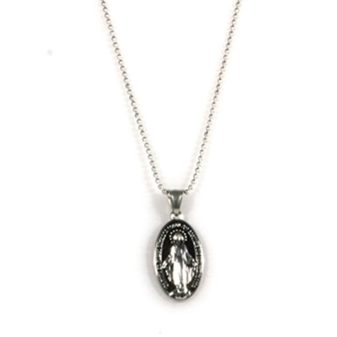 Heaven Eleven Ballchain heren RVS Maria MN113