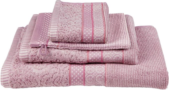 Pip Studio Soft Zellige Handdoek - 55x100 cm - Set van 3 - Lila