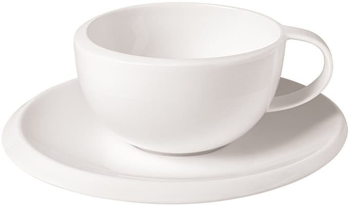 Villeroy & Boch Koffiekop en -schotel NewMoon - 190 ml