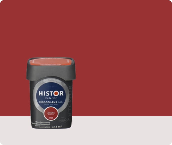 Histor Exterior Lak Hoogglans 0,75 liter - Ambitie