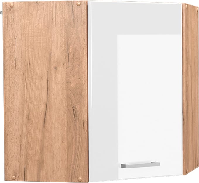Vicco R-Line Hoek hangkast – 57 cm Wit Hoogglans