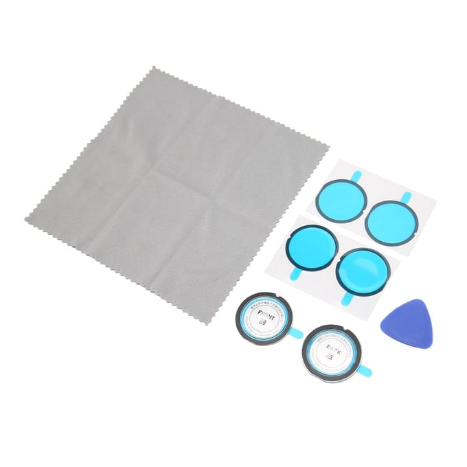 Garde-Objectifs Double Résistant aux Rayures Ensemble de Garde-Objectifs Adhésifs pour Caméra d'Action Panoramique Insta360 X3 Accessoires gray