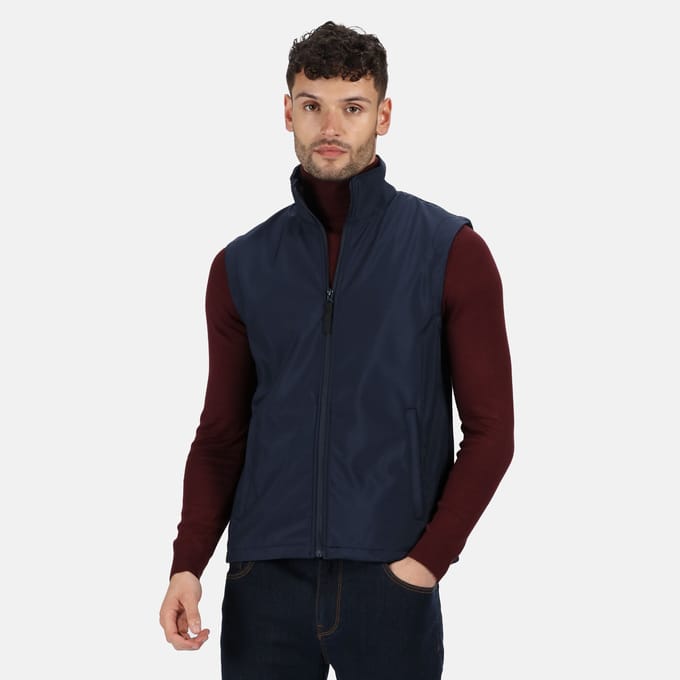Regatta Professionele Heren Klassieke Lichtgewicht Softshell Bodywarmer (Marine)