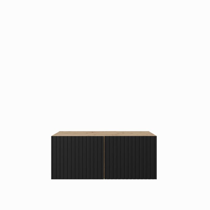 TV-kast Mio 1x100 cm (artisan + zwart)