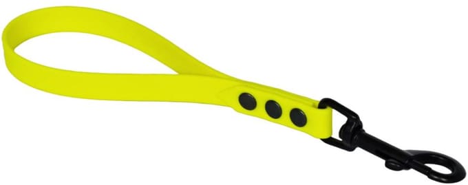Korthouder - BioThane® - Neon geel