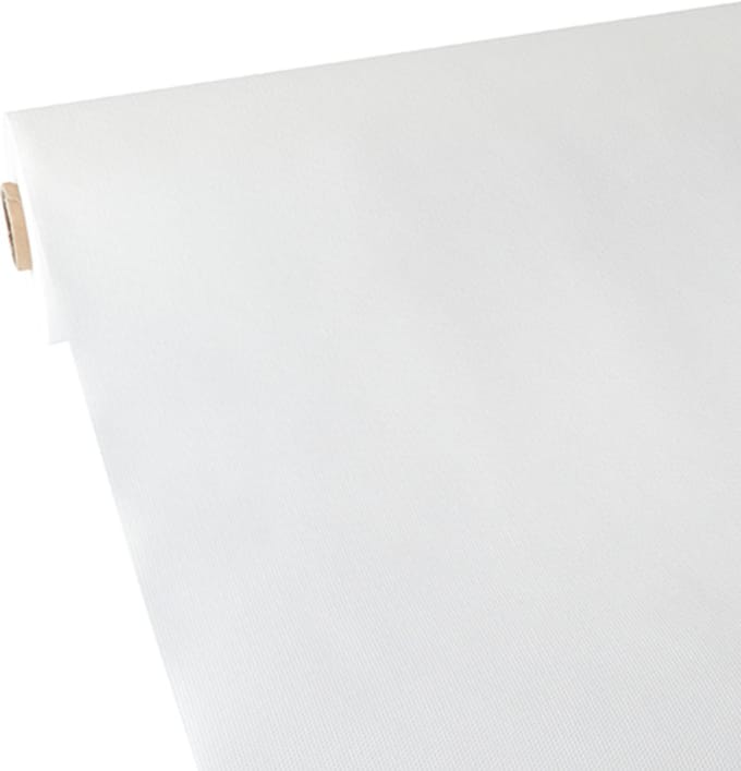 Tafelkleed, Vlies soft selection 40 m x 0,9 m wit