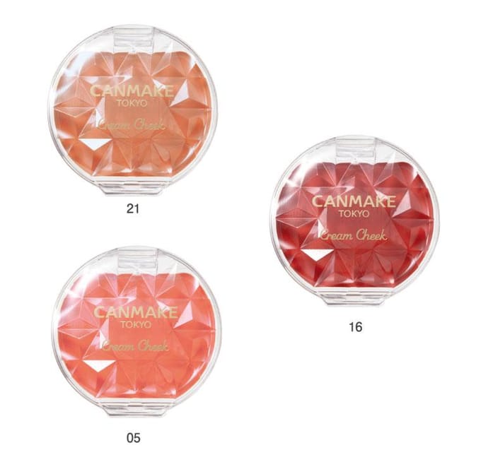 Canmake - Cream Cheek Pearl Type P01 Peach Dazzle