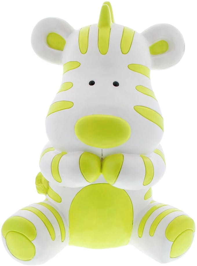Spaarpot Zebra Punda geel