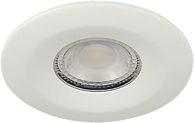 Integral LED - Inbouwspot - 6 watt - 2200K-3000K - Dimtone - 450 lumen - 38° lichthoek - IP65 - MAT WIT