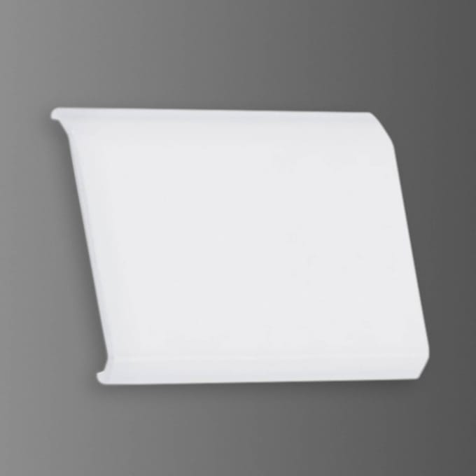 LED Strip profiel Delta Verbindingen Cover pak van 4 Satijn