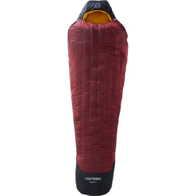 Nordisk Oscar -10ºc Slaapzak Rood Long / Left Zipper