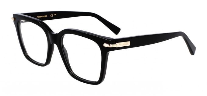 Ferragamo SF3009 Black 52/18/145 WOMAN Brilmonturen