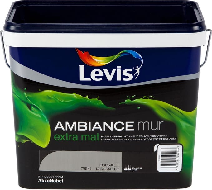 Levis Ambiance Muurverf - Extra Mat - Basalt - 5L