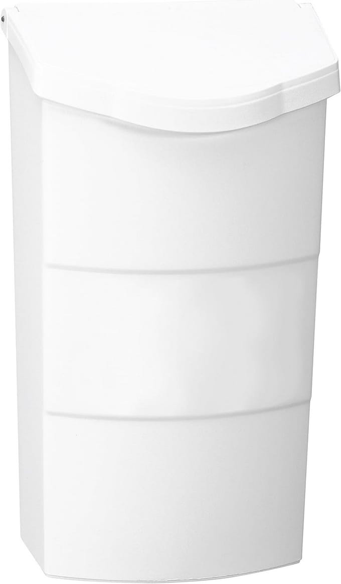 Brievenbus - Wandmodel - Post Ontvangen - Sluitbaar - 35 cm - Wit