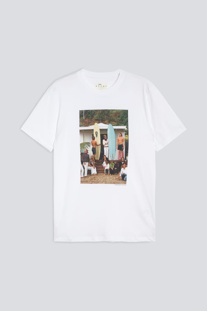 T-shirt Serie Photograph by Slim Aarons Wit