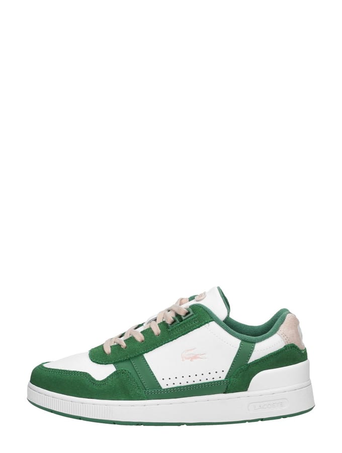 Lacoste T-Clip Sneakers Laag - groen - Maat 36