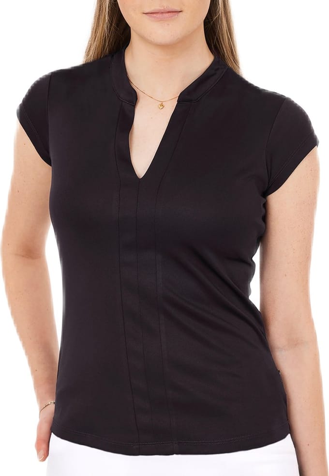 Func Factory dames polo zwart maat 48