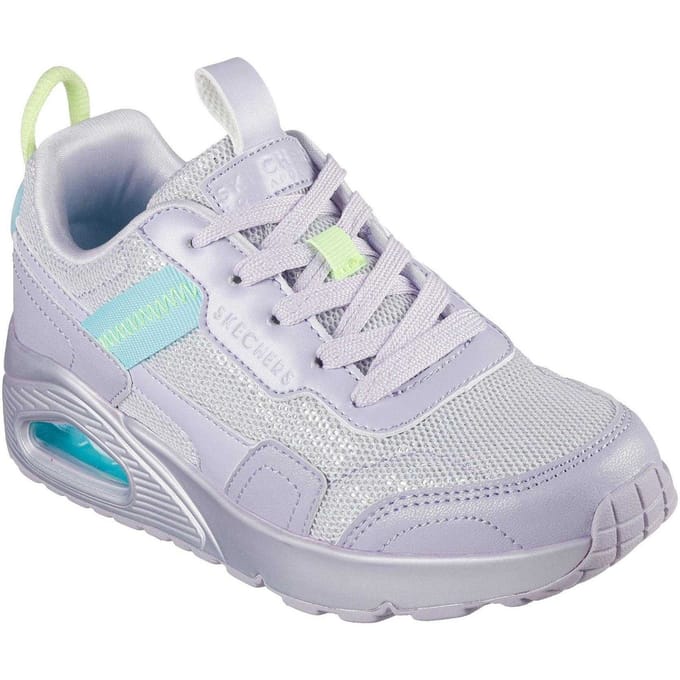 Skechers Kinderen Uno Low Cut Sneakers (Lavendel)
