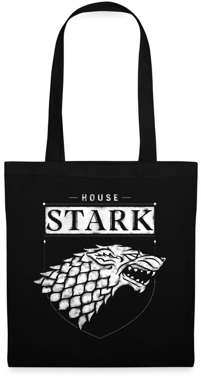 Game Of Thrones Huis Stark Wapen Schrikwolf Tas Van Stof Schoudertas