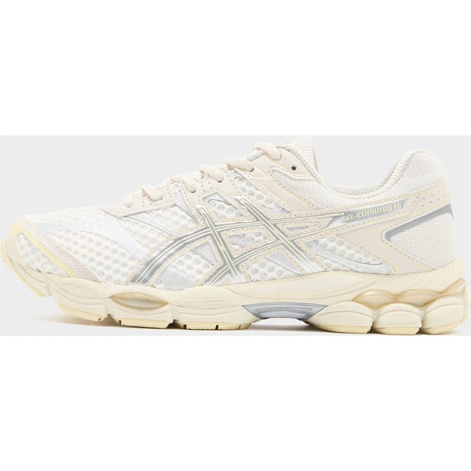 ASICS Gel Cumulus 16 - Unisex - Cream Pure Silver - Maat EU 37.5