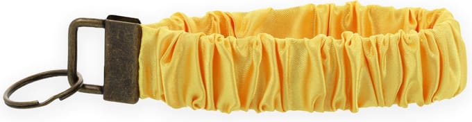 Lajetti Scrunchie Sleutelhanger Geel - Sleutelbos