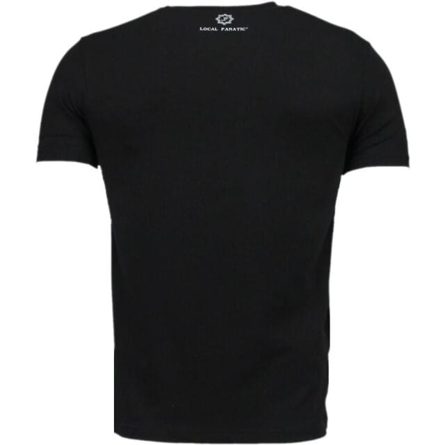 Local Fanatic Obey mouse digital rhinestone t-shirt