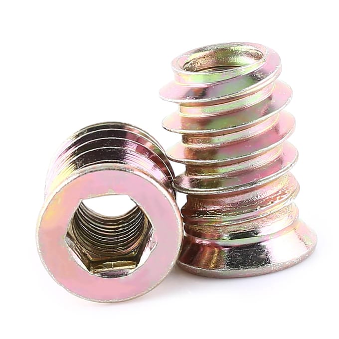 Meubels Zeskant Aandrijving Draadinzetmoer Inschroeftype (M6*17mm)