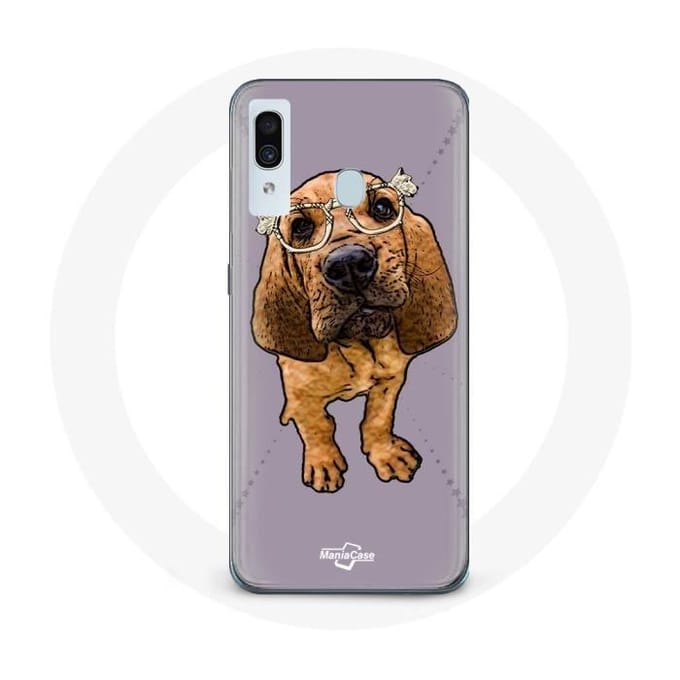 Coque pour Samsung Galaxy A20 Beagle Race de chiens dessin Animé