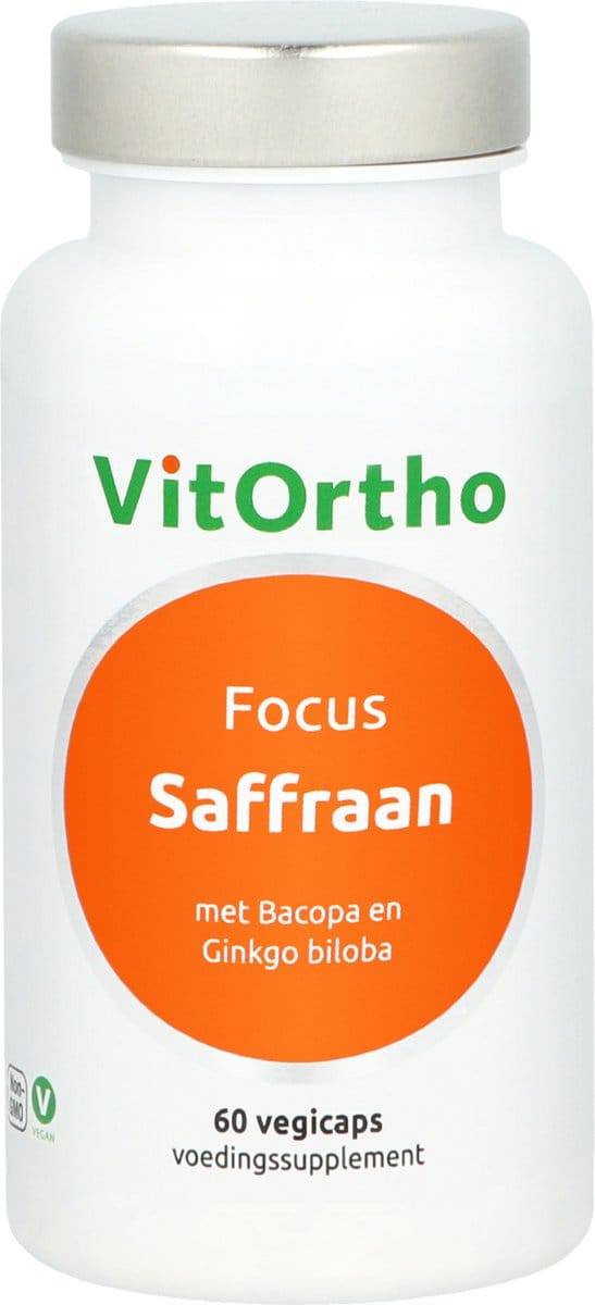 Vitortho Saffraan Focus - 60 capsules