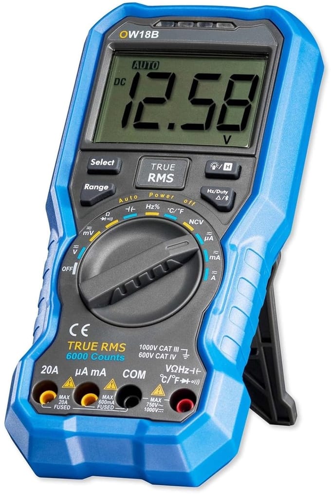 Digitale Multimeter - Meetinstrument - Elektrische Metingen - Bluetooth Connectiviteit - True RMS - Multi