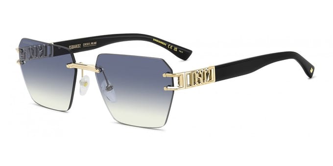 Dsquared2 D2 0173/S Gold 58/17/145 MAN Zonnebrillen