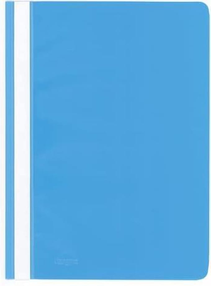 Kangaro snelhechtermap - A4 - PP - lichtblauw