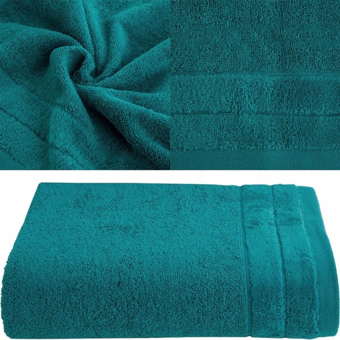 Donker Turquoise Badhanddoek 30x50 cm - 100% Katoen