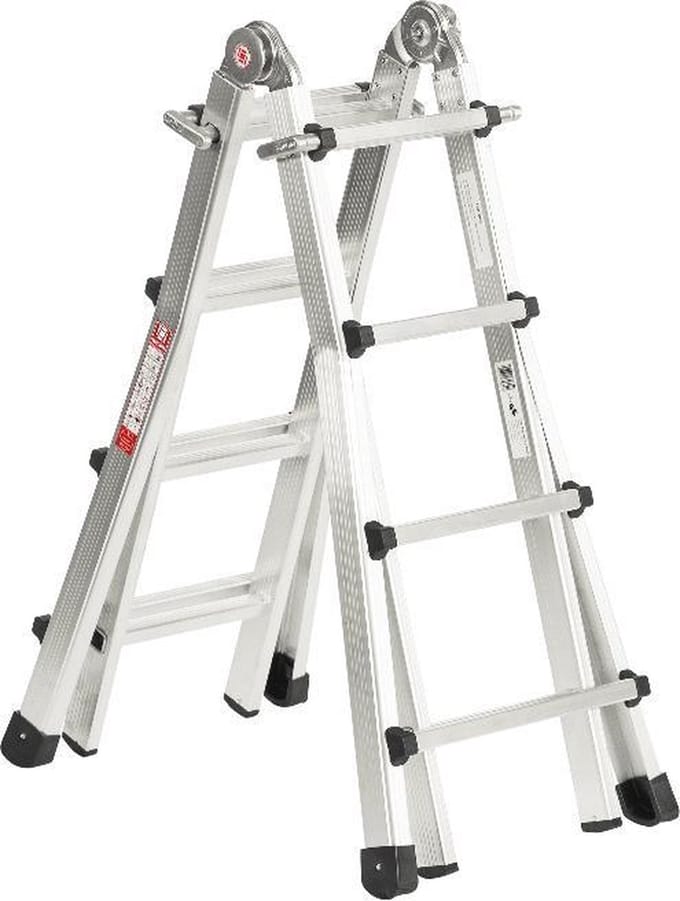 Euroline Vario Telescoopladder - 4x5 sporten