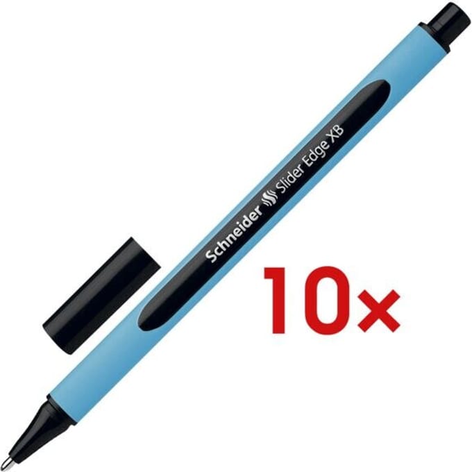 Schneider balpen - Slider Edge - penpunt XB 1,4mm - zwart S-152201