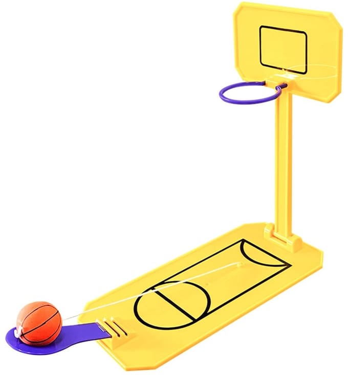 Dailygoods- Basketbalspel Mini - Opvouwbaar Tafelspel - Draagbaar