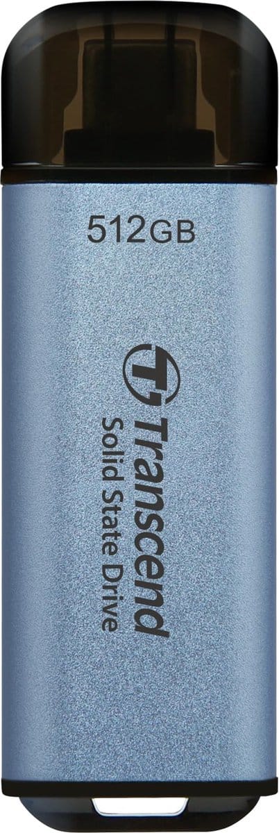 Transcend ESD300C 512 GB Blauw