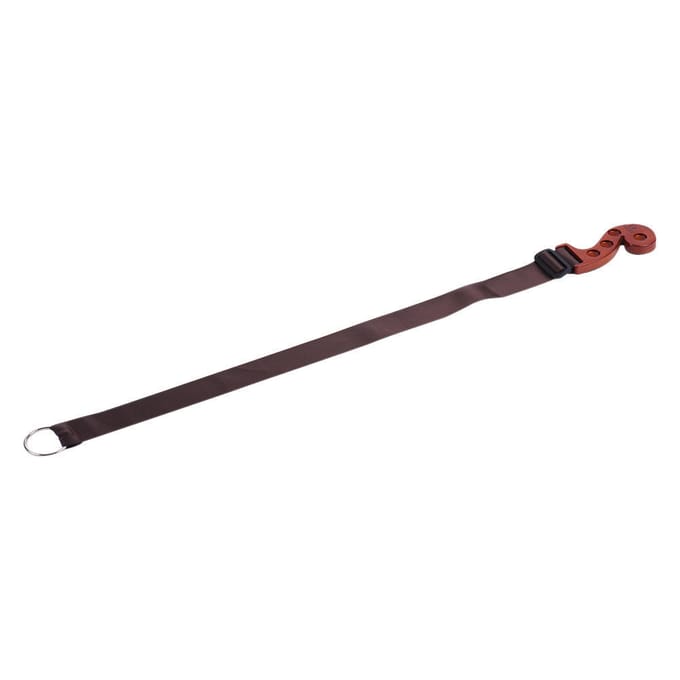 Massief houten cello eindpen antislip stop houder rust anker bescherm pad rode houtkleur rood