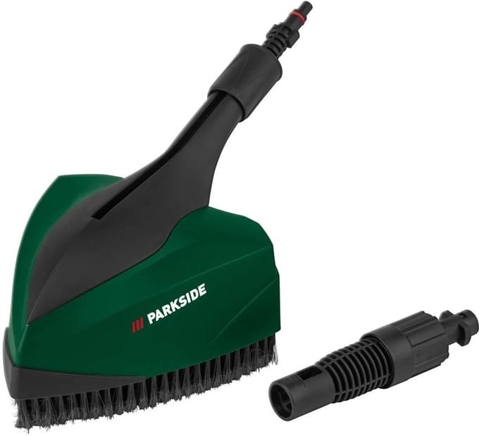 PARKSIDE® Hogedrukreiniger Opzetstuk Roterende Driehoekborstel - Groen